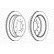 Brake Disc PREMIER DDF1799C-1 Ferodo, Thumbnail 2