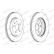 Brake Disc PREMIER DDF1805C Ferodo, Thumbnail 2