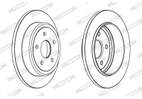 Brake Disc PREMIER DDF1813C Ferodo