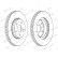 Brake Disc PREMIER DDF1814C Ferodo, Thumbnail 2