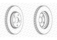 Brake Disc PREMIER DDF1814C Ferodo