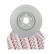 Brake Disc PREMIER DDF1835C-1 Ferodo, Thumbnail 3