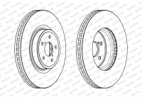 Brake Disc PREMIER DDF1841C-1 Ferodo