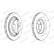 Brake Disc PREMIER DDF1849C Ferodo, Thumbnail 2