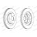 Brake Disc PREMIER DDF1857 Ferodo, Thumbnail 2