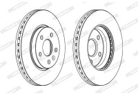 Brake Disc PREMIER DDF1869 Ferodo