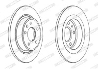 Brake Disc PREMIER DDF1871C Ferodo