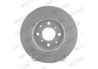 Brake Disc PREMIER DDF1876C Ferodo
