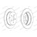Brake Disc PREMIER DDF1881C Ferodo, Thumbnail 2