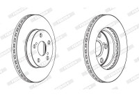 Brake Disc PREMIER DDF1886C Ferodo