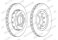 Brake Disc PREMIER DDF1887C Ferodo