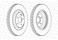 Brake Disc PREMIER DDF1900C-1 Ferodo
