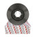 Brake Disc PREMIER DDF1902 Ferodo, Thumbnail 3
