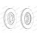 Brake Disc PREMIER DDF1909C Ferodo, Thumbnail 2