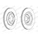 Brake Disc PREMIER DDF1935C Ferodo, Thumbnail 2