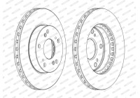 Brake Disc PREMIER DDF1939C Ferodo