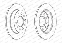 Brake Disc PREMIER DDF1955 Ferodo