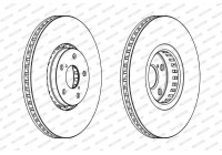 Brake Disc PREMIER DDF1957LC-1 Ferodo