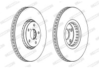 Brake Disc PREMIER DDF1957RC-1 Ferodo