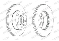 Brake Disc PREMIER DDF1974C-1 Ferodo