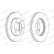 Brake Disc PREMIER DDF1974C-1 Ferodo, Thumbnail 2