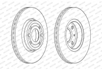 Brake Disc PREMIER DDF1978 Ferodo