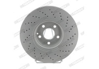 Brake Disc PREMIER DDF1981LC-1 Ferodo
