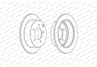 Brake Disc PREMIER DDF1986C Ferodo
