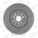 Brake Disc PREMIER DDF2000C Ferodo