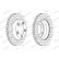 Brake Disc PREMIER DDF2012C Ferodo, Thumbnail 2