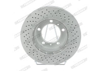 Brake Disc PREMIER DDF2027LC-1 Ferodo
