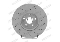 Brake Disc PREMIER DDF2054C-1 Ferodo