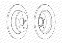 Brake Disc PREMIER DDF2058C Ferodo
