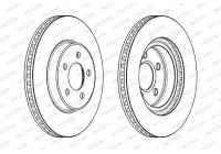 Brake Disc PREMIER DDF2065C Ferodo