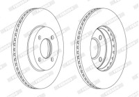 Brake Disc PREMIER DDF2068C Ferodo