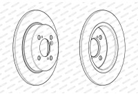 Brake Disc PREMIER DDF2071C Ferodo