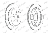 Brake Disc PREMIER DDF2072C Ferodo