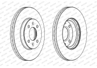 Brake Disc PREMIER DDF2089C Ferodo