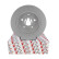 Brake Disc PREMIER DDF2095C Ferodo, Thumbnail 3
