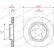 Brake Disc PREMIER DDF2099C Ferodo, Thumbnail 2