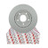 Brake Disc PREMIER DDF2100C Ferodo, Thumbnail 3