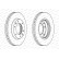 Brake Disc PREMIER DDF2111C Ferodo, Thumbnail 2