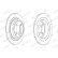 Brake Disc PREMIER DDF2124C Ferodo, Thumbnail 2