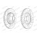 Brake Disc PREMIER DDF2126C Ferodo, Thumbnail 2