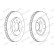 Brake Disc PREMIER DDF2184 Ferodo