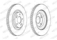Brake Disc PREMIER DDF2199C Ferodo