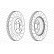 Brake Disc PREMIER DDF2202C-1 Ferodo, Thumbnail 2