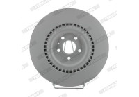 Brake Disc PREMIER DDF2222C-1 Ferodo