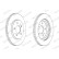 Brake Disc PREMIER DDF2247C Ferodo, Thumbnail 2