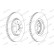 Brake Disc PREMIER DDF2265-1 Ferodo, Thumbnail 2